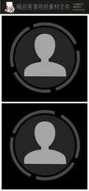 时尚唯美几何图形汇聚图形视频