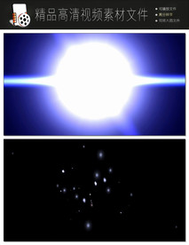 时尚唯美几何图形汇聚图形视频