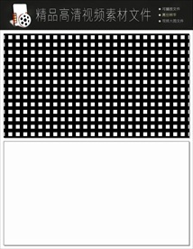 时尚唯美几何图形汇聚图形视频