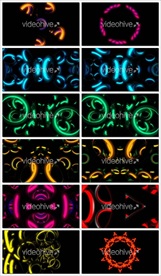 LED视频动态视频打包下载