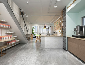 售楼部水吧台设计