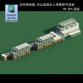 写字商业楼 商业群 现代商业