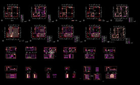 家居设计平面施工图