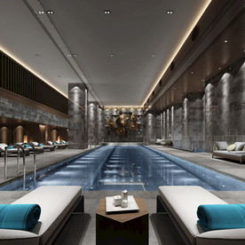 富豪住宅 游泳池设计