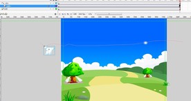 鸽子在山间飞翔自由自在动画4秒