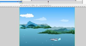 快艇在水面疾驰4秒