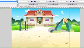 小孩小朋友在敲门5秒