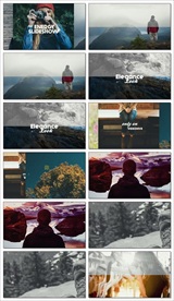 AE时尚快闪青年旅游视频