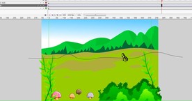 山中有蝴蝶飞舞10秒