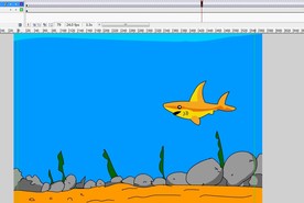 奇怪的鲨鱼在海底6秒动画