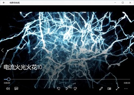 电光火花闪电视频动态背景特效素