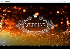 高清婚礼动态背景特效素材