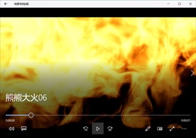 燃烧火焰动态背景特效素材