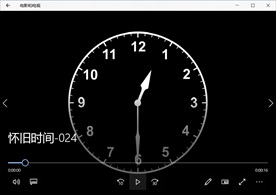 怀旧时间动态背景特效素材