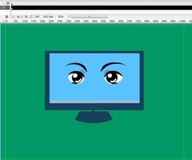 电脑显示屏动画6秒