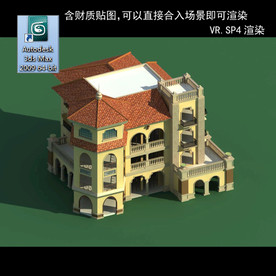 花园洋园 欧式洋房 多层建筑