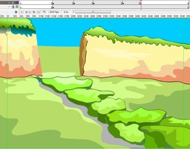 院子里花草应用擦拭效果4秒动态