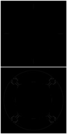 蓝色科技背景数字未来元素视频