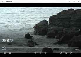 海浪潮水冲浪波涛风浪海滩