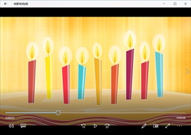 生日祝福生日快乐蜡烛礼物