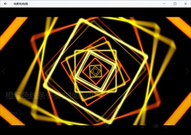 矩形线条结构变换跳动背景视频