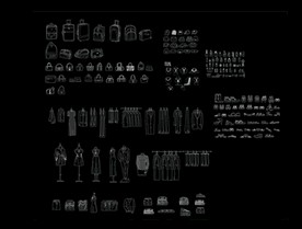 衣帽间常用CAD图库