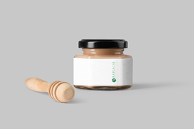 蜂蜜玻璃瓶样机