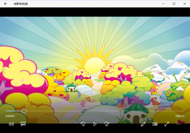 移动的山川树木