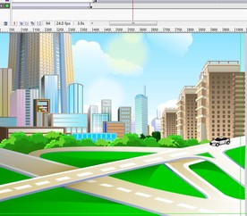 大城市四通八达的车道7秒