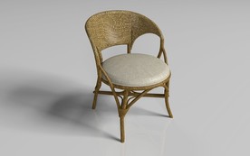 竹藤椅子