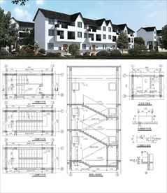 自建房施工图CAD图