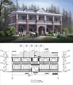 自建房施工图CAD图(含CAD