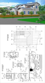 自建房施工图CAD图(含CAD