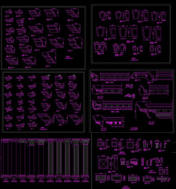 欧式构件cad图库