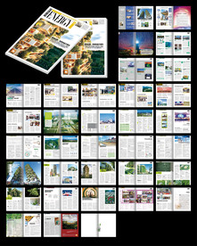 企业文化内刊word设计模板