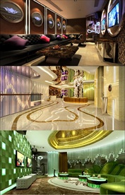 娱乐场所施工图含CAD结构图