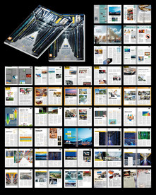 公司内刊杂志word设计模板