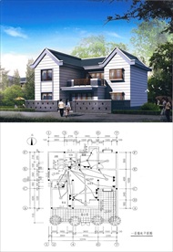 建筑施工图含CAD结构图