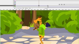 保护森林长颈鹿回家67秒故事