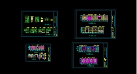 酒店装饰图CAD结构图