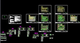 酒店装饰图CAD结构图