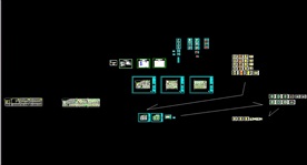 酒店装饰图CAD结构图