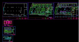 酒店装饰图CAD结构图