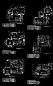 欧式别墅平面图