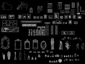 中式院所装饰品类画框