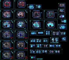 整套欧式别墅设计装修图