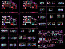 展厅装饰设计CAD图纸