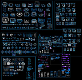 CAD家具平面素材集