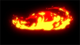 AE动态燃烧火焰模板