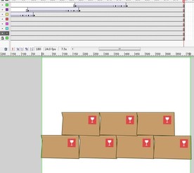 纸箱掉下来动画7秒